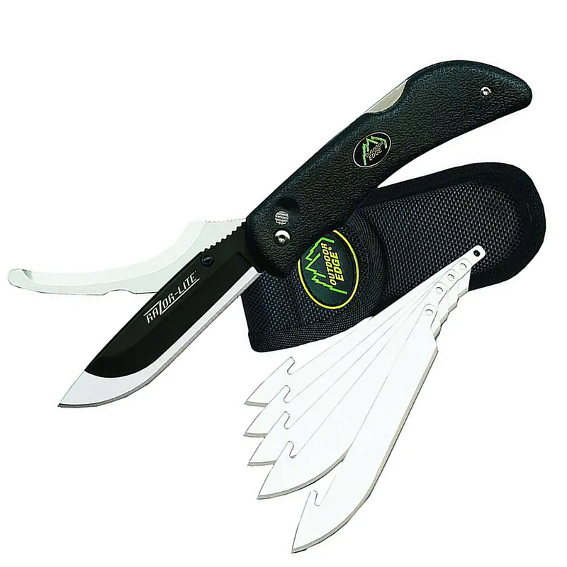Outdoor Edge RO-10 Razor-Pro Black 6 Blades Box knife