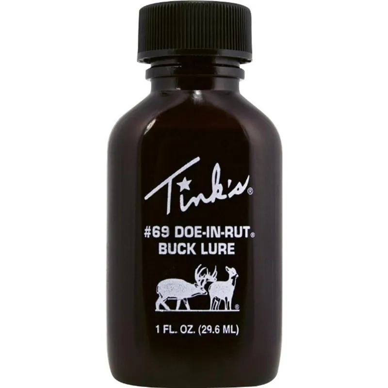 Tink‘s 69 Doe-in-Rut Buck Lure Deer Scent 1 Ounce, W6366