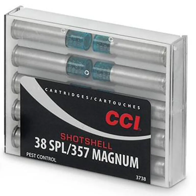 CCI 3738 38 Special 357 Mag 100 GR Shotshell 9 Shot 10 Rounds