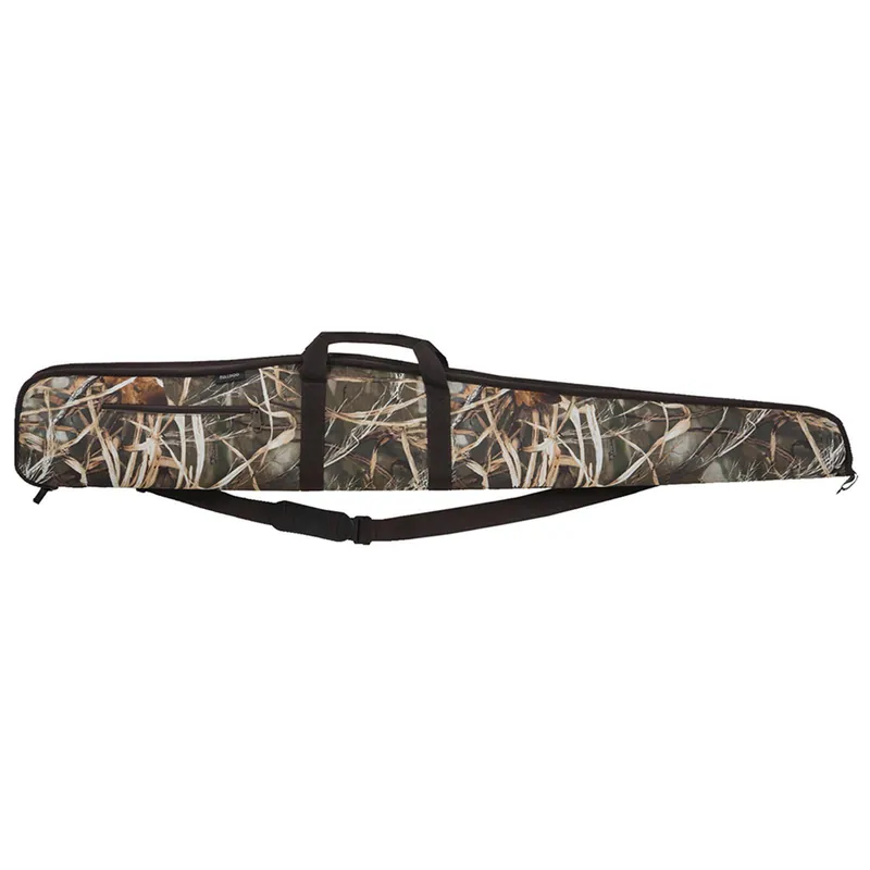 Bulldog Shotgun Soft Case 52" Nylon Mossy Oak Camo with Brown Trim, BD284