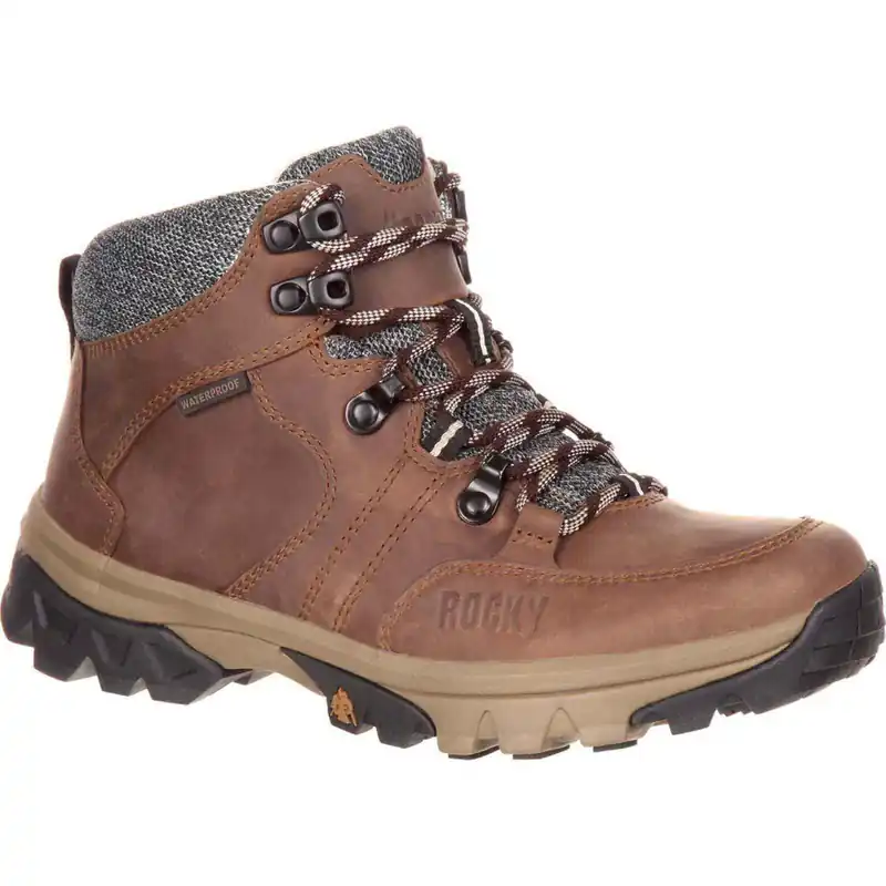 Rocky Women‘s RKS0301 Mid Calf Boot, Brown, 8.5 M US