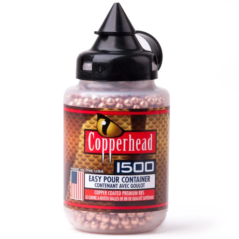 Crosman 0737 Copperhead Airgun BBs 177 Caliber 5.28 Grain
