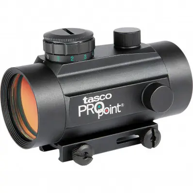 Tasco Pro Point Riflescope 1x30 Black 5 MOA Red Dot TRD130T