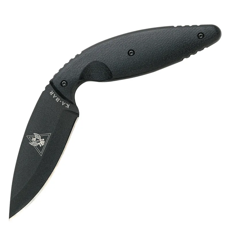Ka-Bar 1482 Knives TDI Fixed Blade Knife Drop Point 3.69" Plain (Straight)