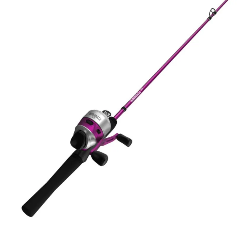 Zebco 33 Lady Spincast Combo 6‘ 2pc Medium
