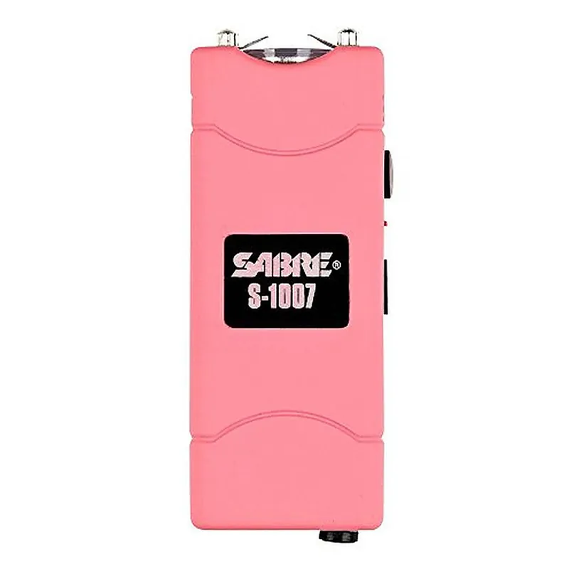 SABRE Compact Stun Gun & LED Flashlight Belt Holster & Training Video