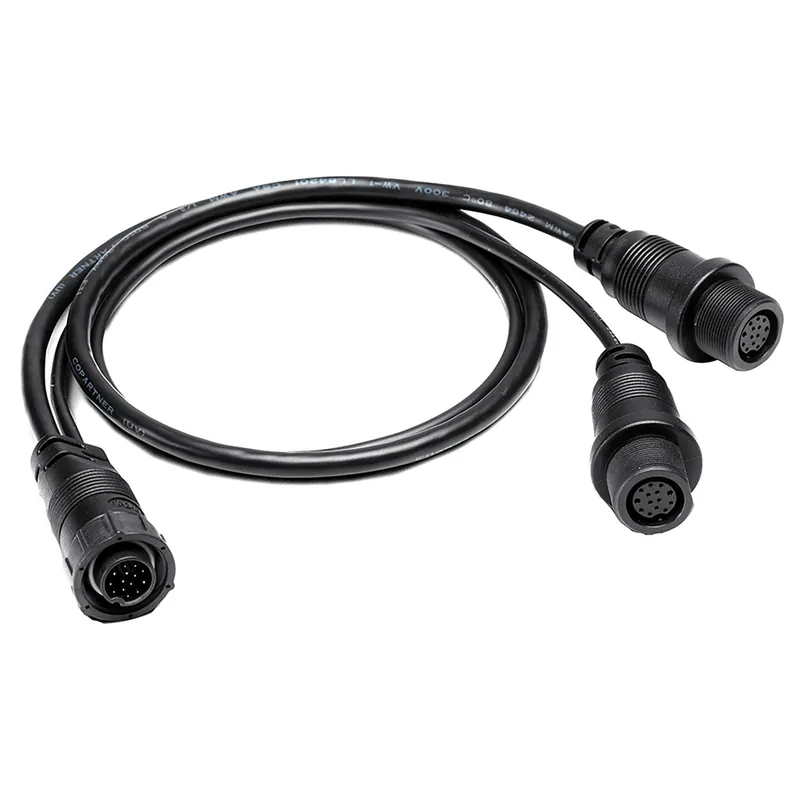 Humminbird 14 M360 2DDI Y MEGA 360 and 2D/MDI 14-Pin Y Cable