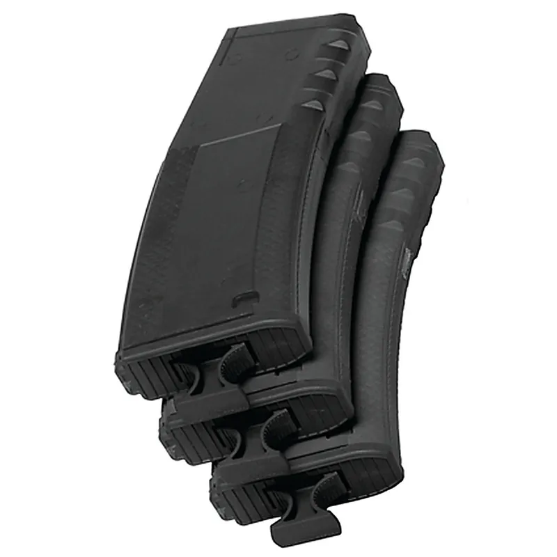 Troy SMAG3PKBT00 AR-15 223 Remington/5.56 NATO 30 rd Black Finish Magazine