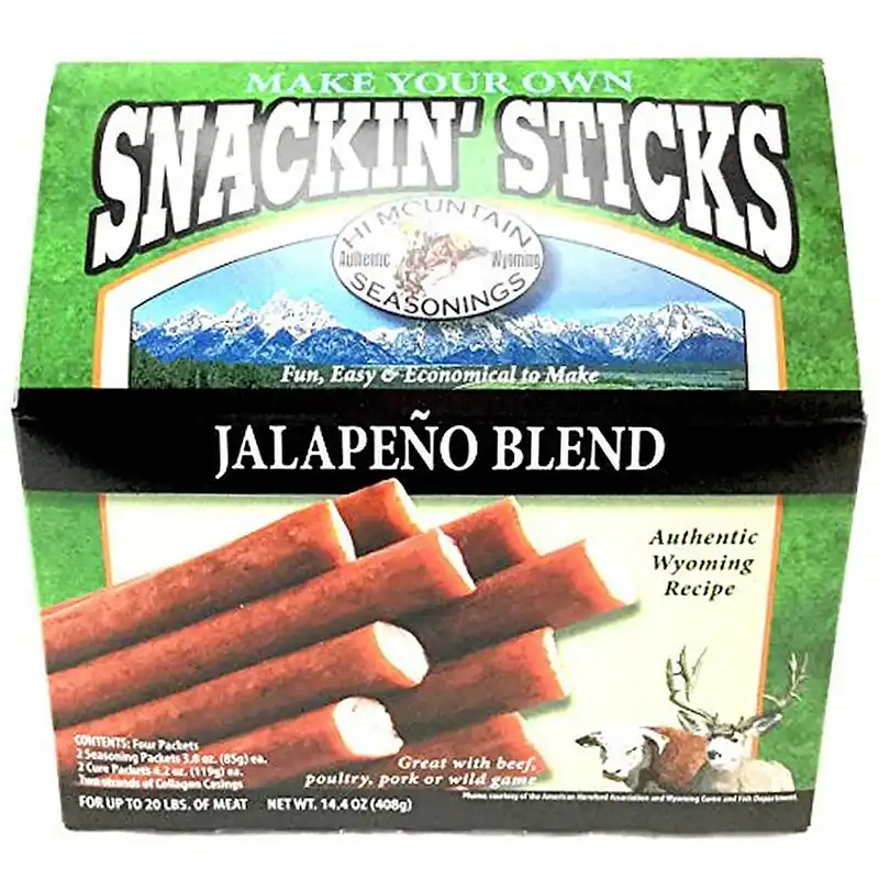 Hi Mountain Seasoning Jalapeno Snackin‘ Stick Kit