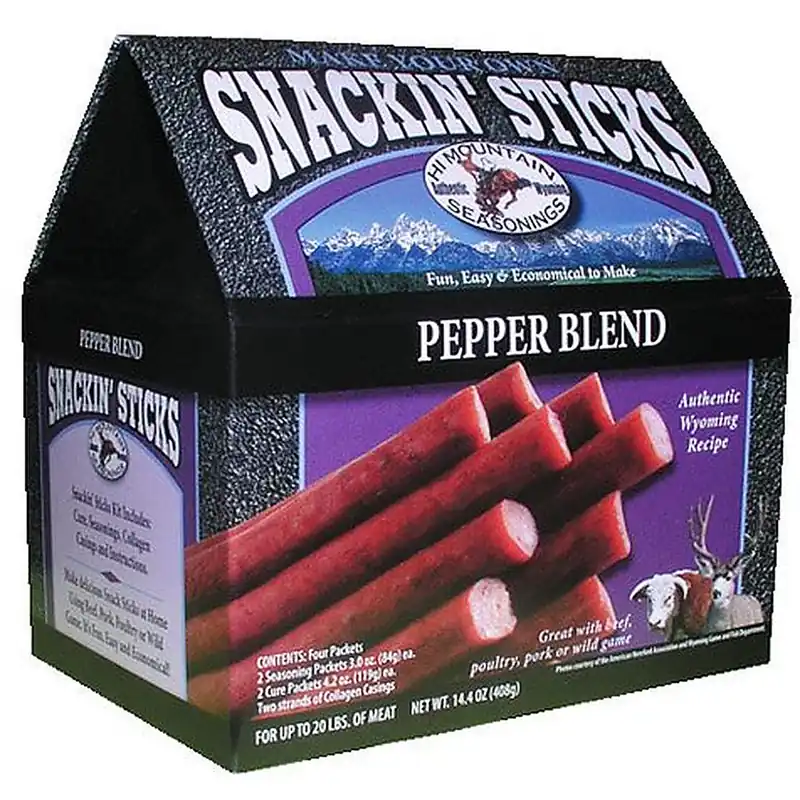 Hi Mountain Seasoning Pepper Snackin‘ Stick Kit