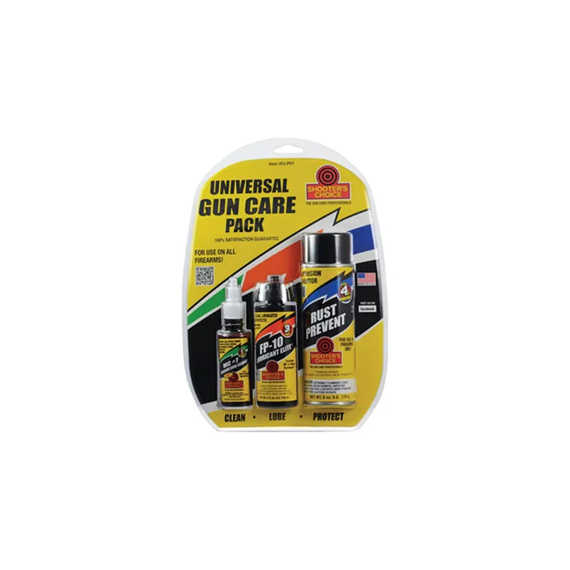Shooters Choice Universal Gun Care Pack, CLP01