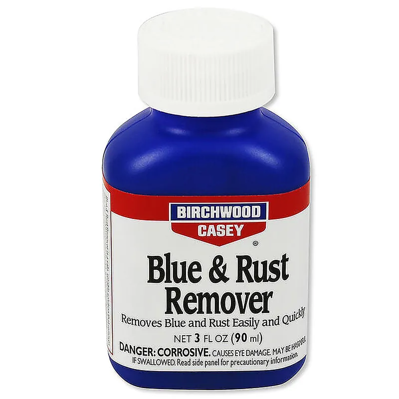 Birchwood Casey Blue and Rust Remover 3 oz Liquid, 16125