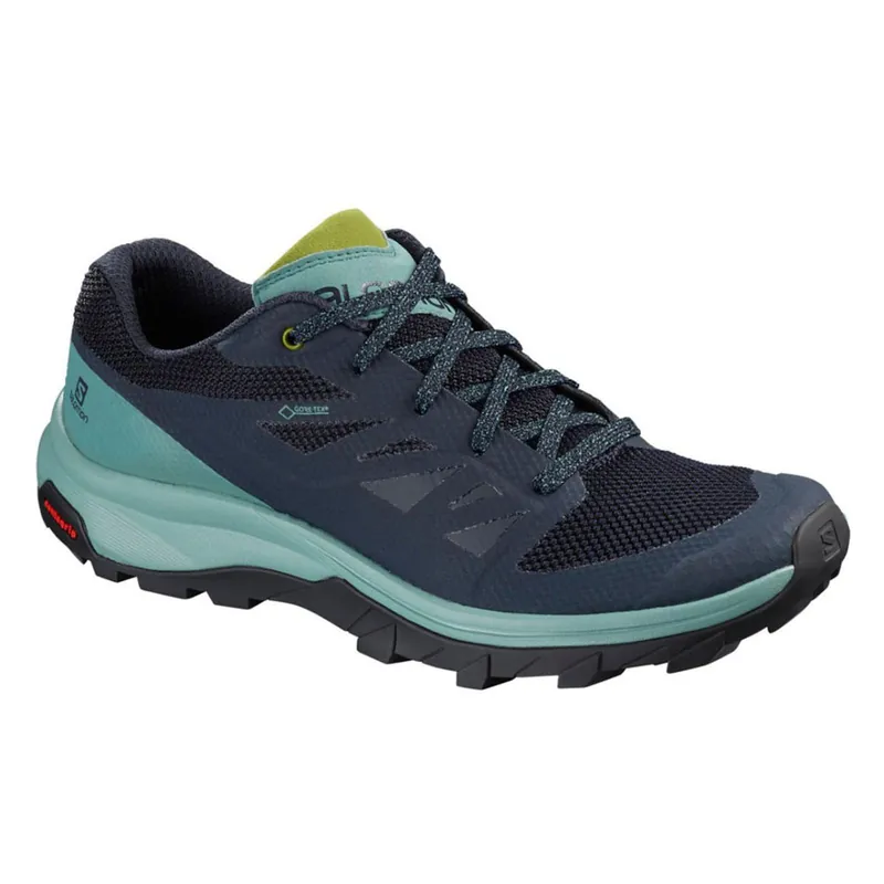 Salomon Women‘s OUTline GTX Hiking Shoes Trellis/Navy Blazer/Guacamole
