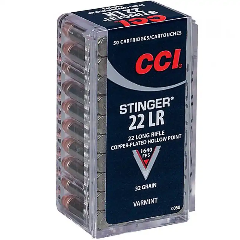 CCI 0050 Varmint Stinger 22LR 32 GR HP 50 Rounds