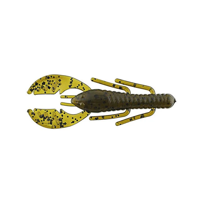 NetBait Paca Slim Craw Green Pumpkin 4"