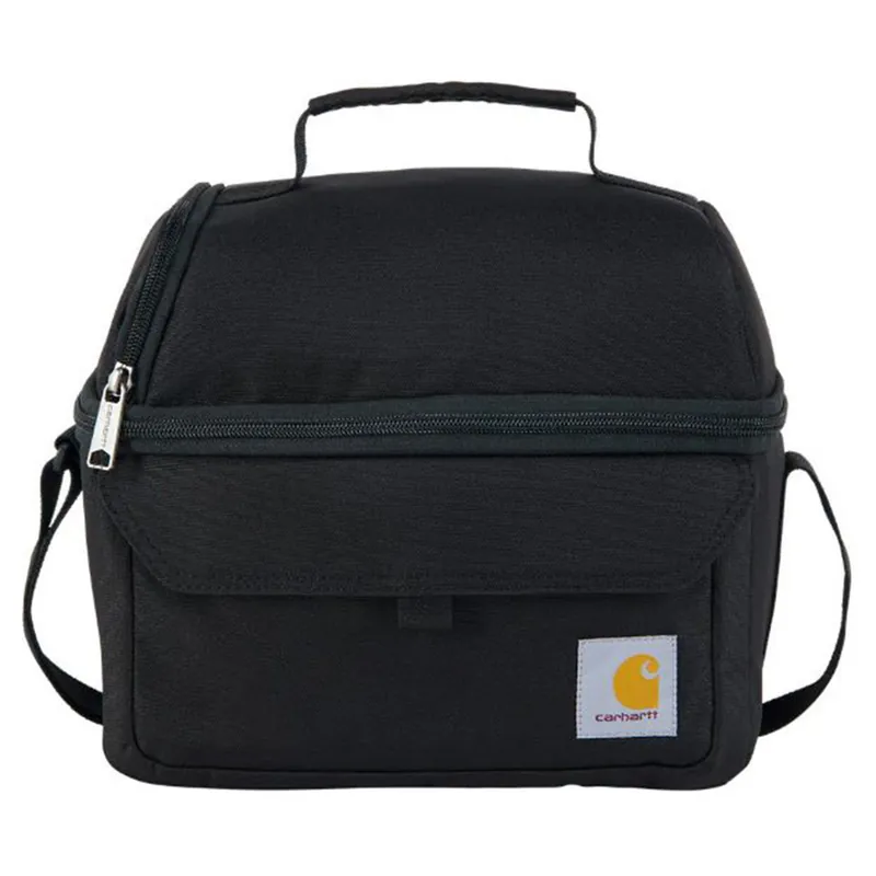Carhartt Insulated 12 Can Two Compartment Lunch Cooler Black