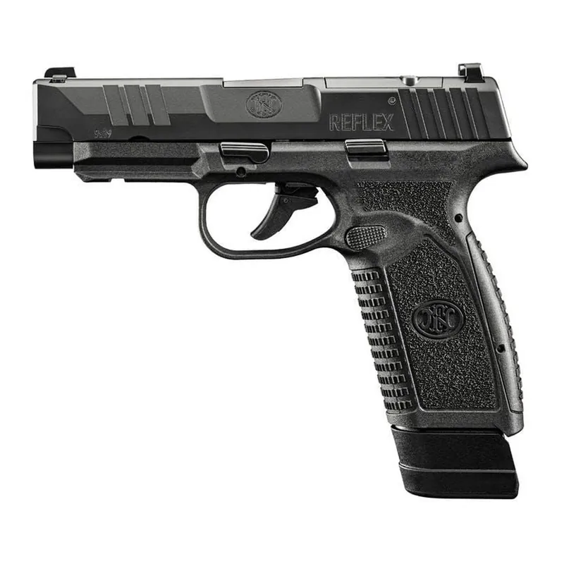 FN Reflex XL NMS 3.8" 9mm Pistol 15/18 Rounds, Black