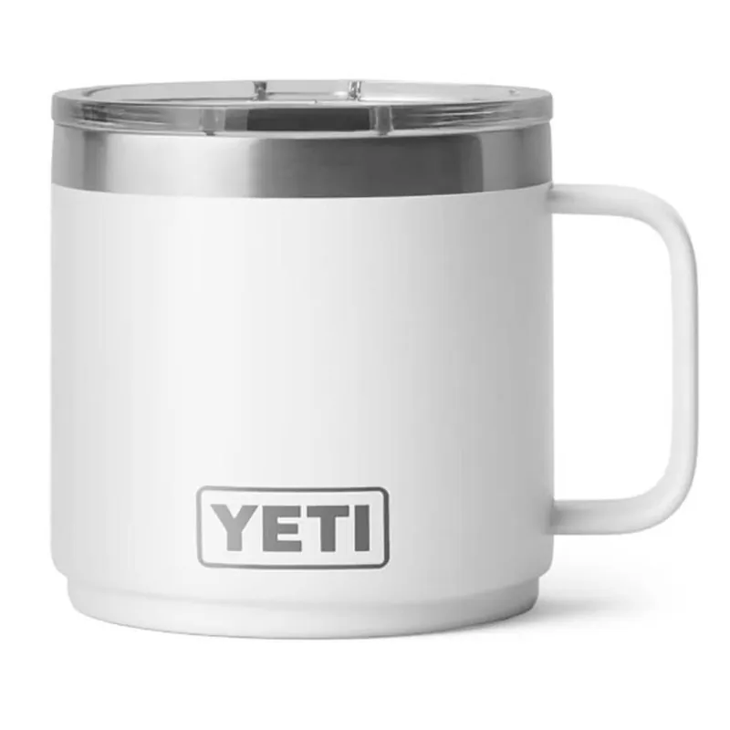 Yeti Rambler 14 oz. Mug with Magslider Lid White