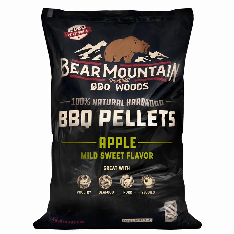 BEAR MOUNTAIN BBQ PELLETS APPL