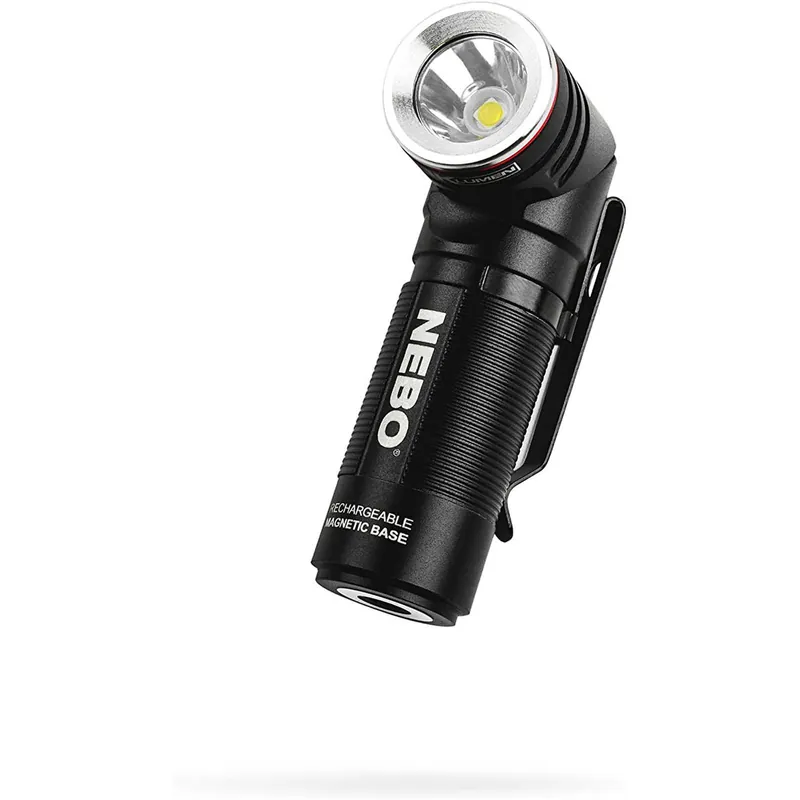 NEBO SWYVEL 1000-Lumen Rechargeable Flashlight Compact EDC 90 Degree Rotating Swivel Head