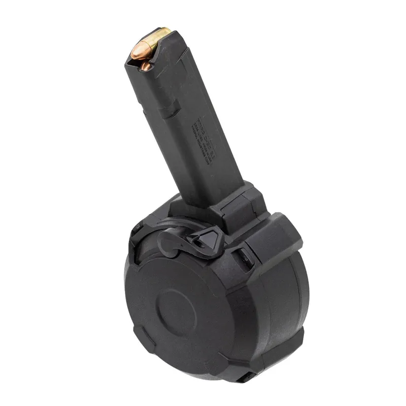Magpul PMAG D-50 GL9 50 Round Drum Magazine for Glock 9mm Luger Black