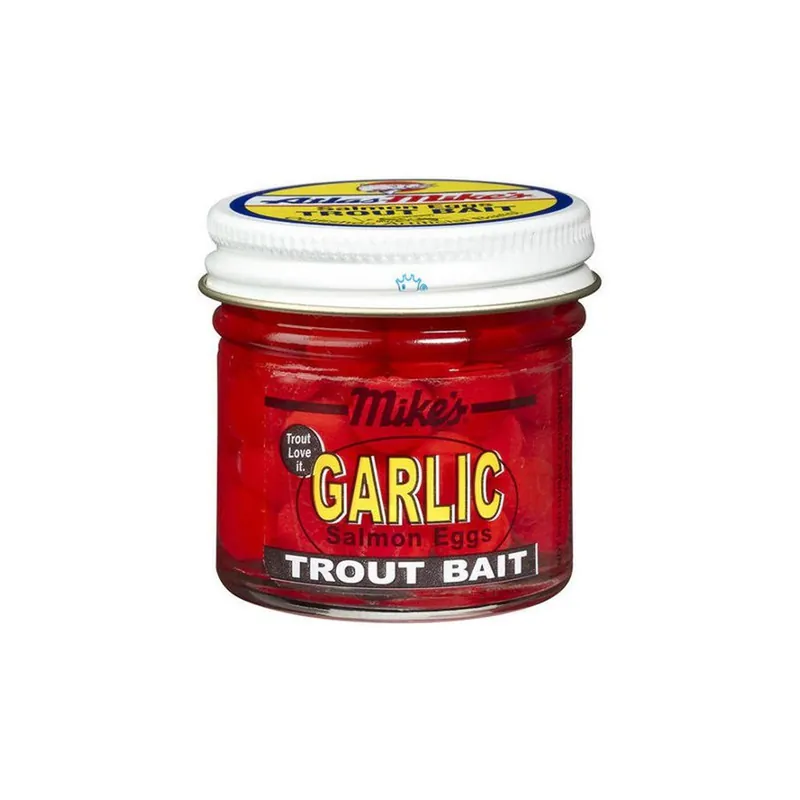 Mike‘s Garlic Eggs 1.1 oz. Jar Red