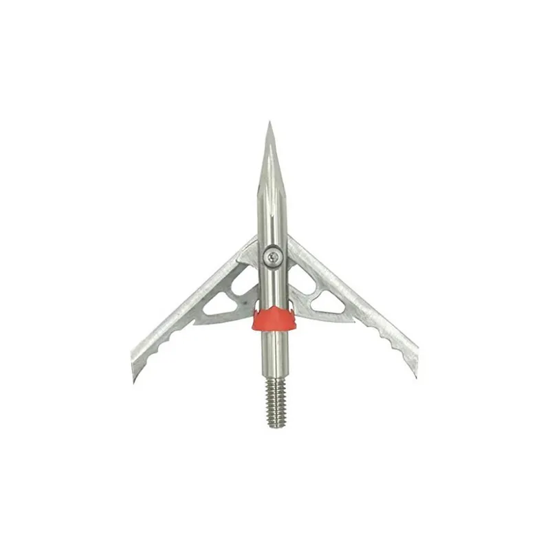 Rage Trypan 2-Blade Hybrid Hypodermic Tip Crossbow Archery Arrow Broadheads