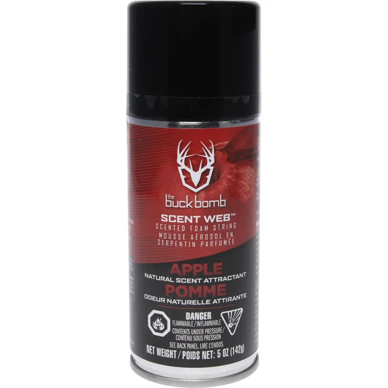 Hunters Specialties Scent Web Foam Spray, Apple