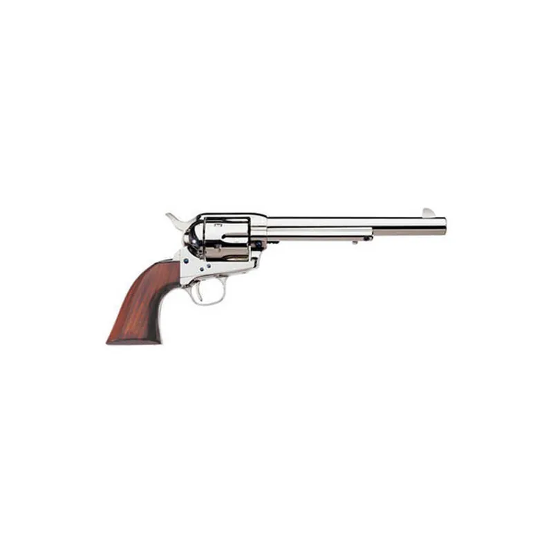 Taylor‘s & Company Uberti 1873 Cattleman 45 Colt 7.5" Barrel 6 Round Nickel Revolver 555123