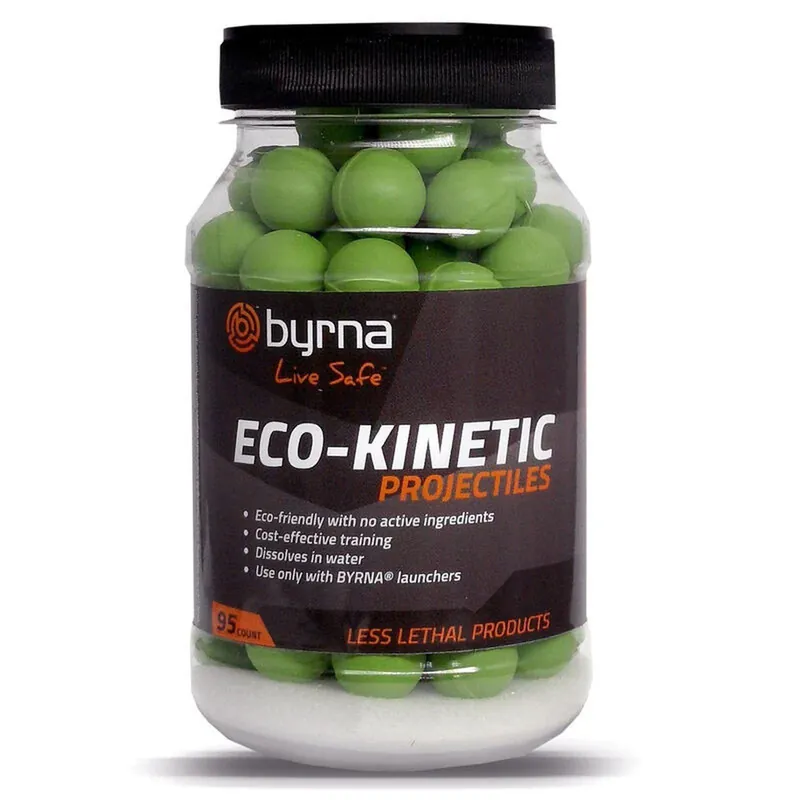 Byrna Eco-Kinetic Projectiles Water-Soluble Training Projectiles 95 Count
