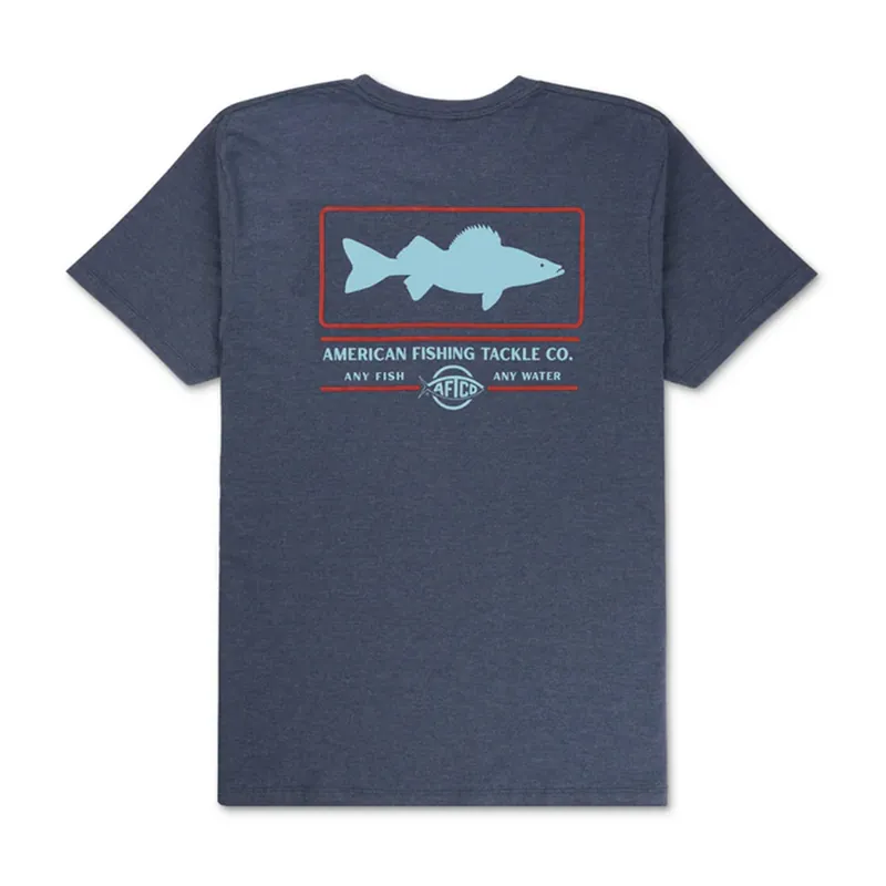 Aftco Wally Dinger SS T-Shirt Midnight Heather M