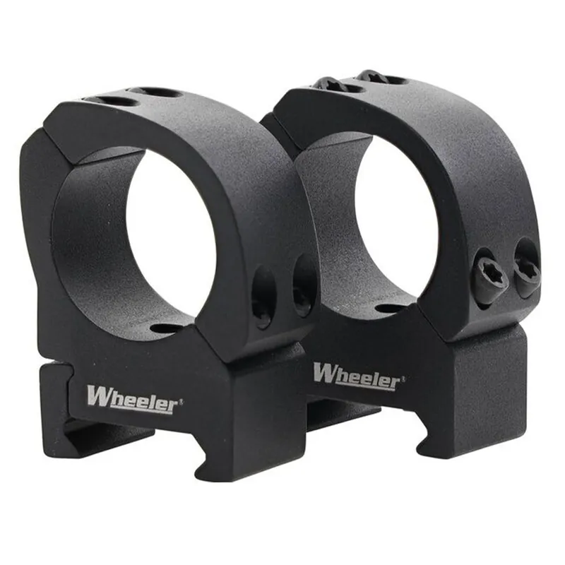 Wheeler Sporter Bi-Weaver Style Pic Rings 1" Medium 2 Pc
