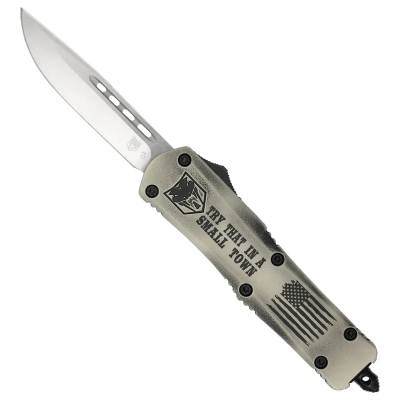 Cobratec Medium F3-3 "Try That In A Small Town" Drop Point Knife