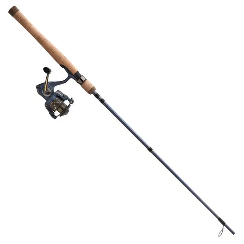 Pflueger President Spinning Combo 6‘6" Light 2 Pc Cork Handle 5.2 1 Gear Ratio