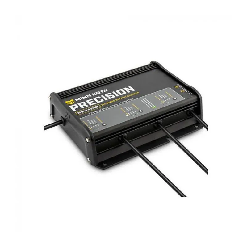 MINN KOTA MK-345PCL (3 BANK X 15 AMPS) 1833452 Black
