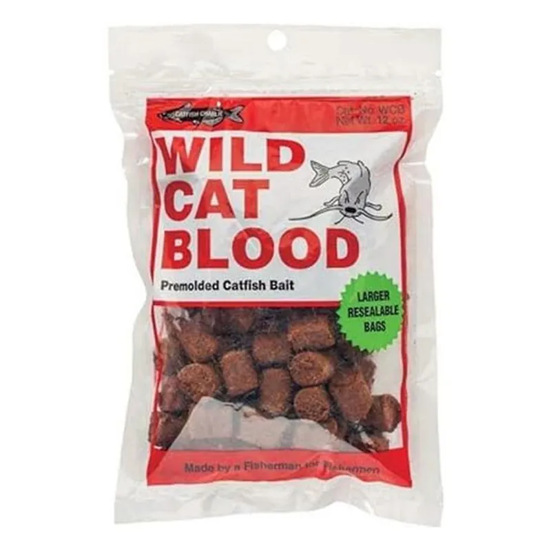 Catfish Charlie Dough Balls Blood (12 Oz) Blood 12OZ