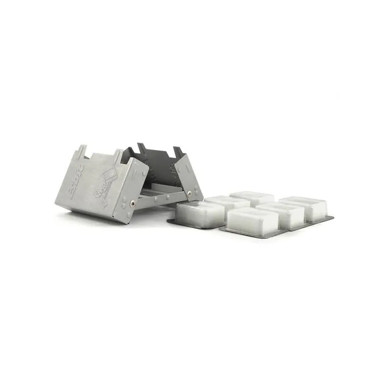 Industrial Revolution Esbit Pocket Stove With 6 Solid Fuel Tabs