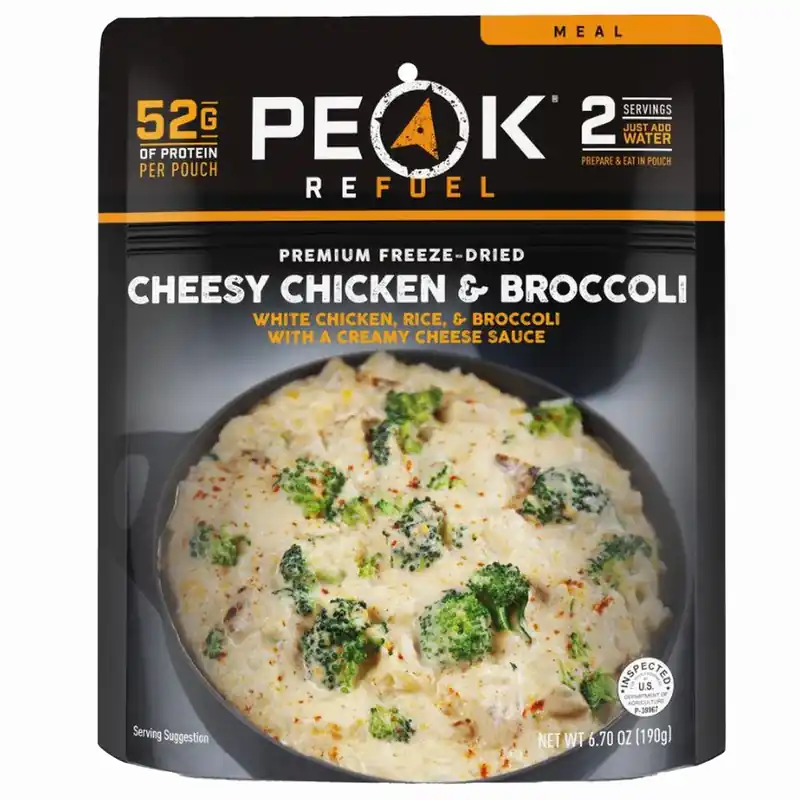 Peak Refuel Cheesy Broccoli Chicken & Rice