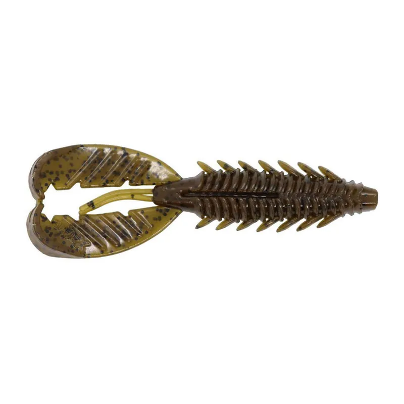 Xzone Adrenaline Craw Jr. 3.5 inch 7 pack Green Pumpkin Black