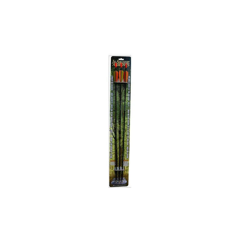 Barnett Junior Archery 28" Carbon Safety Arrows Pack of 3, 19007