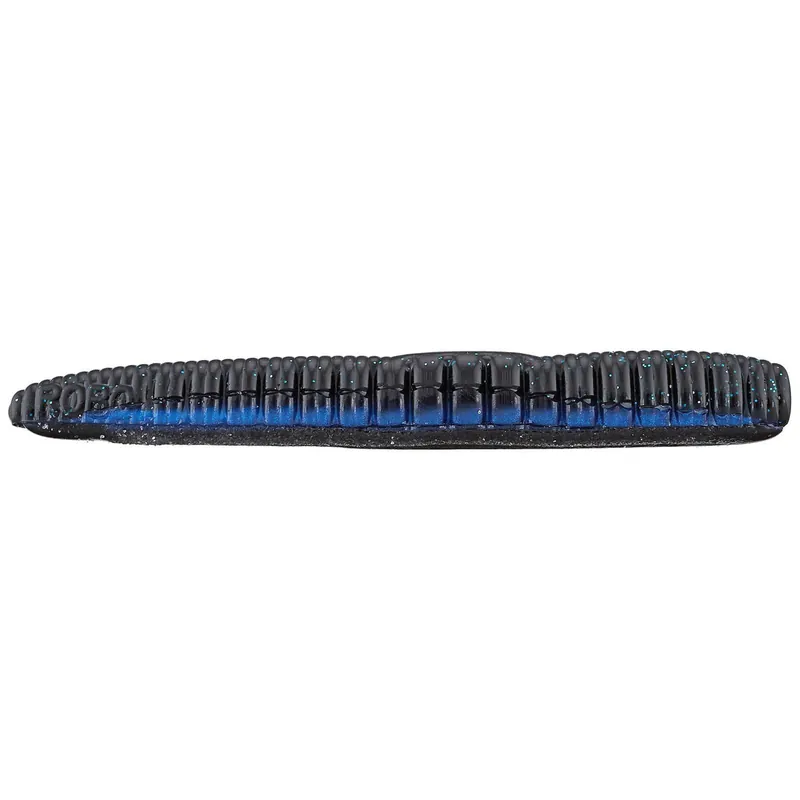 Roboworm Ned Worm Ned Rig Stickworm Midnight 4.5"