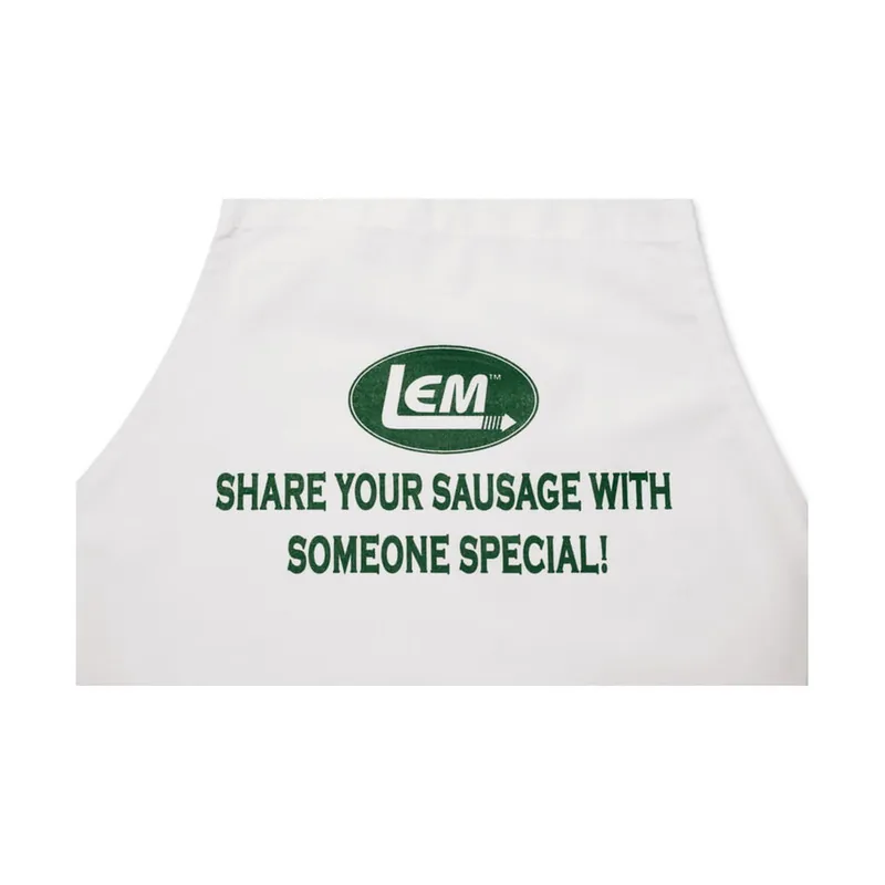 LEM Products Share Your Sausage Apron 1138 Size One Size, Apparel Application Food Processing