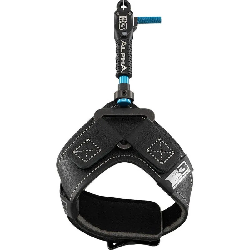 B3 Archery Alpha Dual Jaw Swivel Stem Release Black