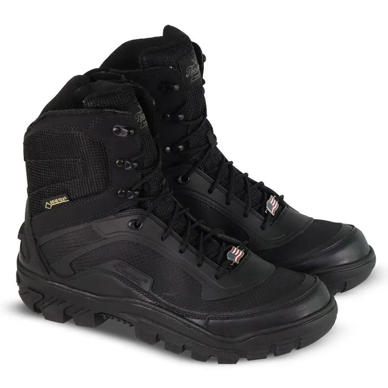 Thorogood Mens Veracity GTX Waterproof 7" SZ Black ST Boots 804-6016