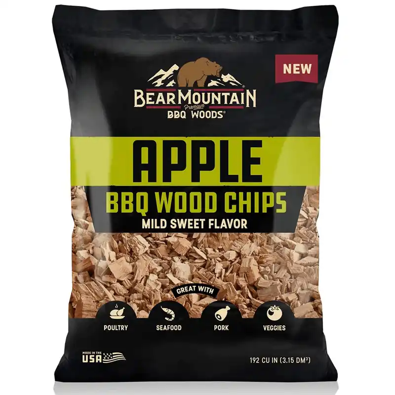 BEAR MOUNTAIN BBQ CHIPS/APPLE