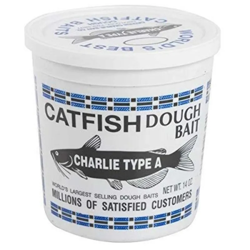 CATFISH CHARLIE Dough Baits TypeA 14Oz Original Strong Cheese Strong Cheese 14OZ