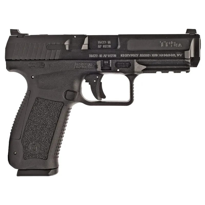 Canik TP9SA MOD 2 9mm, 4.46" Barrel, Black, 2x18rd Mags