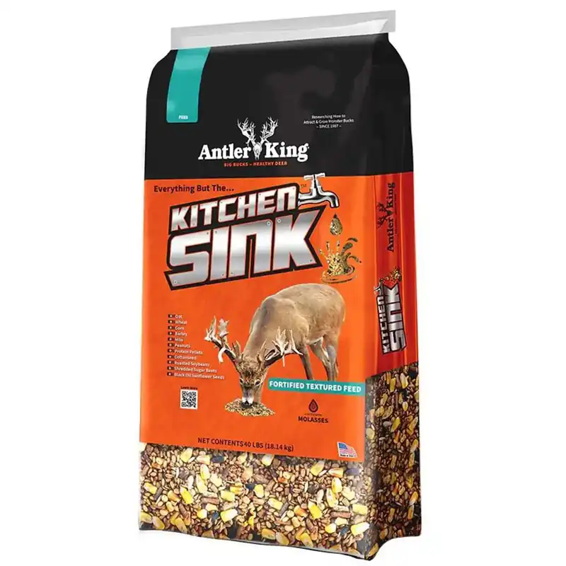 Antler King 40 lb Everything But The Kitchen Sink Fortified Textured Feed