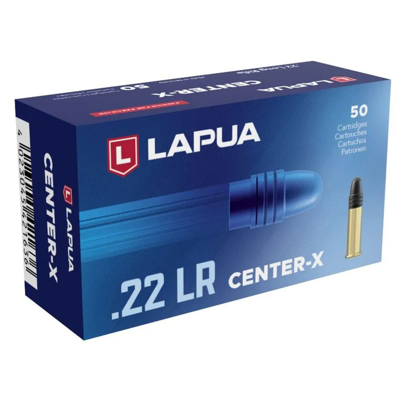 Lapua .22 LR / Center-X 50 Count