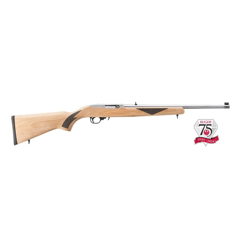 Ruger 10/22 Sporter 22LR Hardwood/Stainless 18.5"